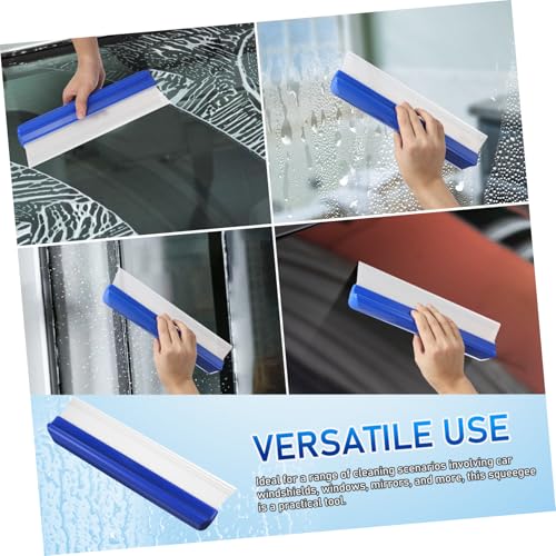 Alipis Raclette à Vitre Portable Bleu Profond Nettoyage Voiture Fini sans Trace Éfficace Lavage Pare Brise